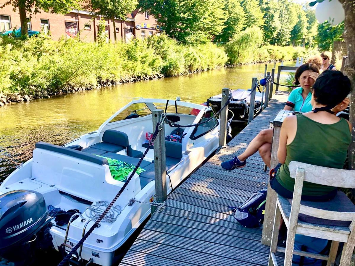 Gaestehaus Kajuete Direkt Am Wasser Friedrichstadt Kültér fotó